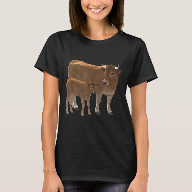 Aubrac O Jersey Brown Cow Amp Cuf Cattle Ra (Anverso)