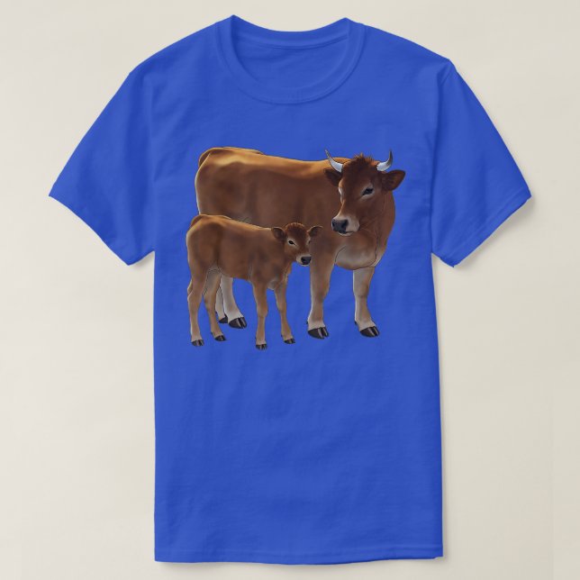 Aubrac o Jersey Brown Cow Cuf Cattle Ranking (Diseño del anverso)