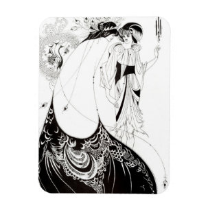 Aubrey Beardsley El imán De La Falda De Peacock
