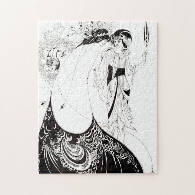 Aubrey Beardsley El Puzzle De La Falda De Peacock (Vertical)