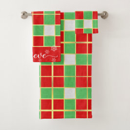 Audaces Navidades Creen Red & Green Plaid