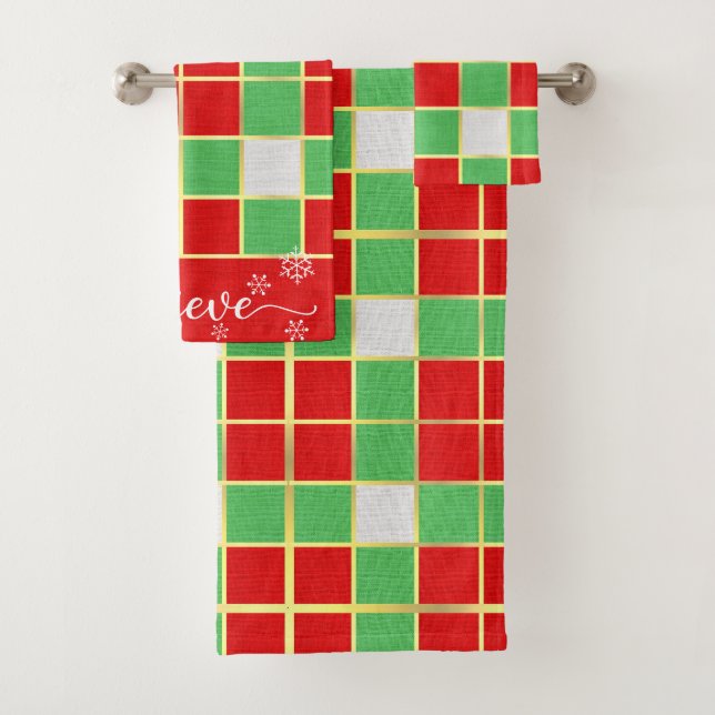Audaces Navidades Creen Red & Green Plaid (In situ)