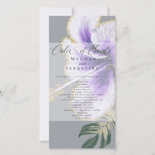 Audaz Amethyst Purple Floral (Anverso)