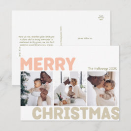 Audaz Año Feliz Navidad Moderno en la foto de Revi