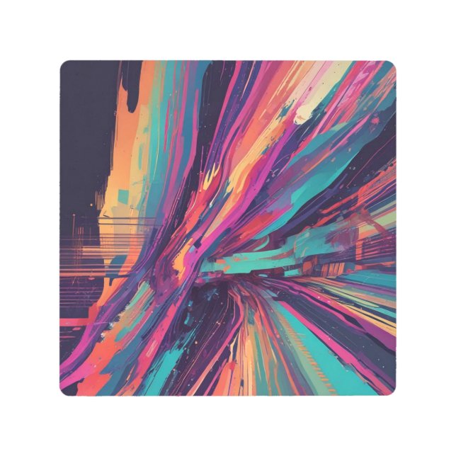 Audaz arte de pared retro (Anverso)