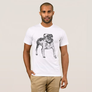 Audaz encanto Bulldog: Vieja camiseta de Moriz Jun