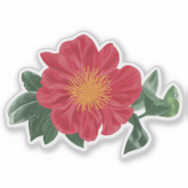Audaz Florencia Camellia con Pegatina de hojas