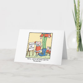 Audición del duende del dibujo animado del navidad