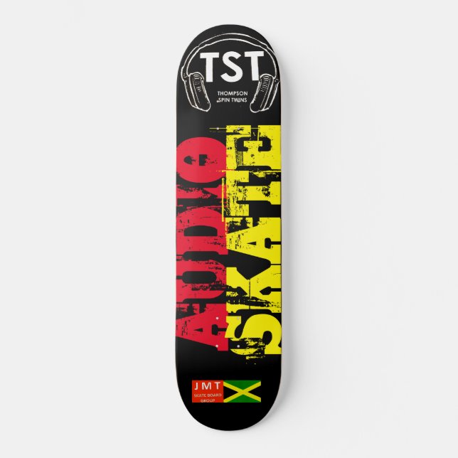 AUDIO SKATE Patineta (Anverso)