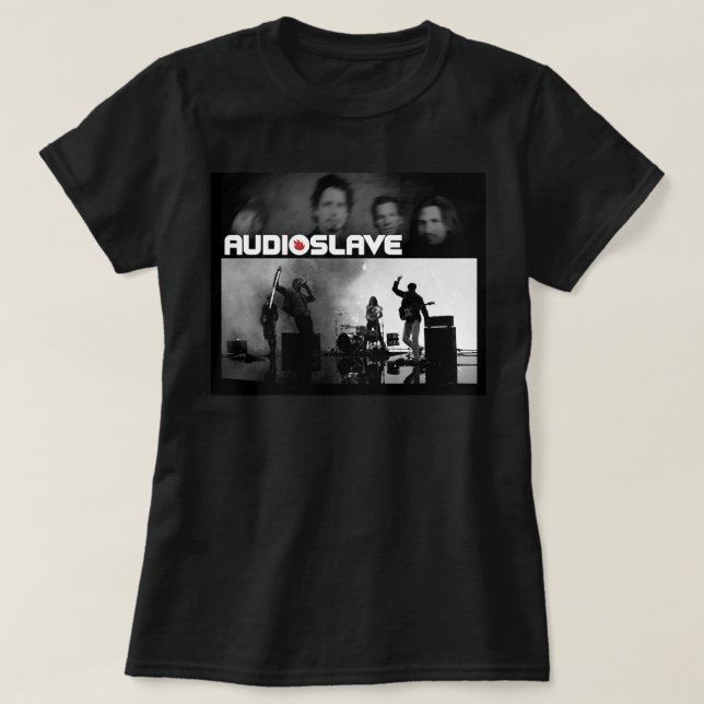 Audioslave, mashup de fotografía camiseta clásica (Diseño del anverso)
