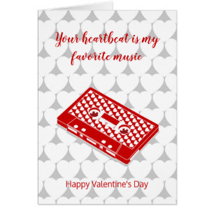 Audiotape rojo de San Valentín