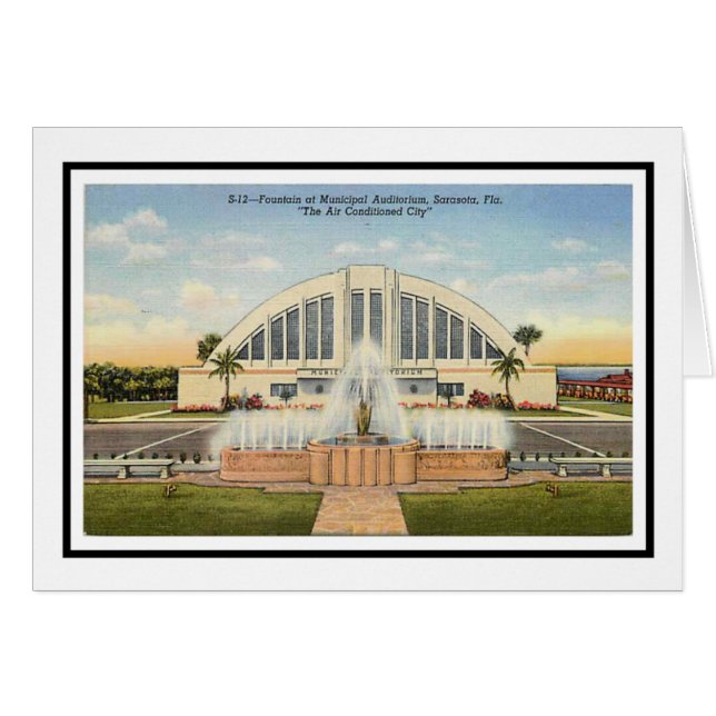 Auditorio municipal de Sarasota (Anverso (Horizontal))