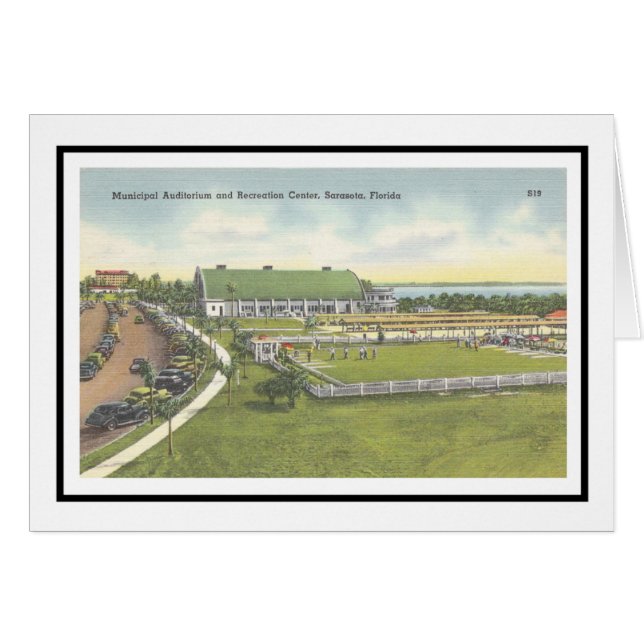Auditorio municipal de Sarasota, Florida (Anverso (Horizontal))