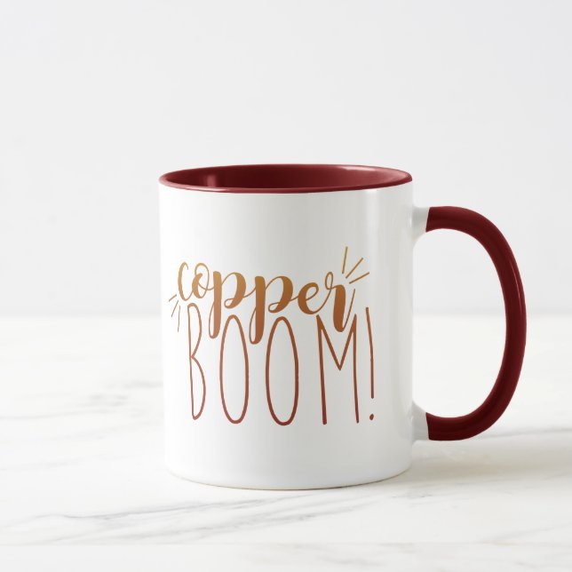 ¡Auge de cobre! Taza de café (Derecha)