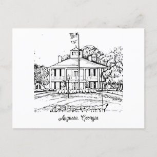 Augusta, postal de Georgia