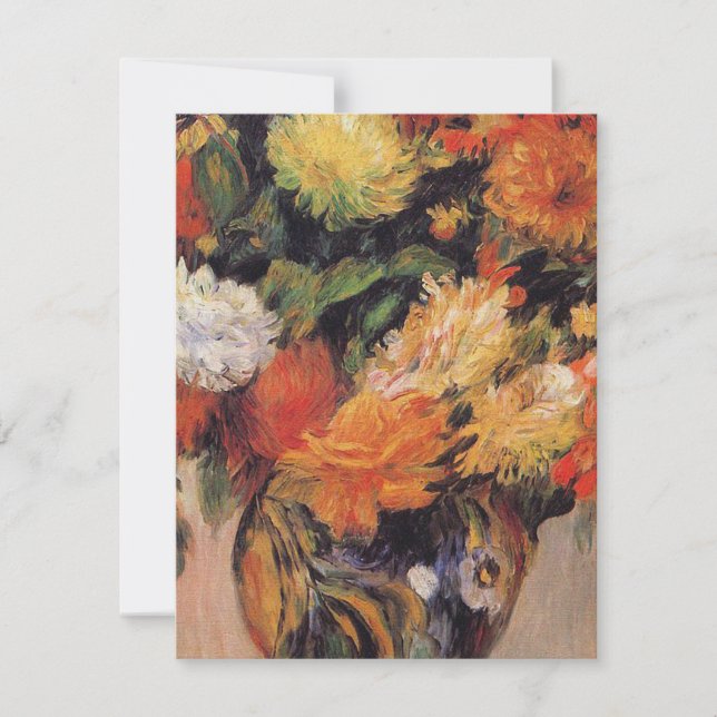 Auguste Renoir - Vase De Flores (Anverso)