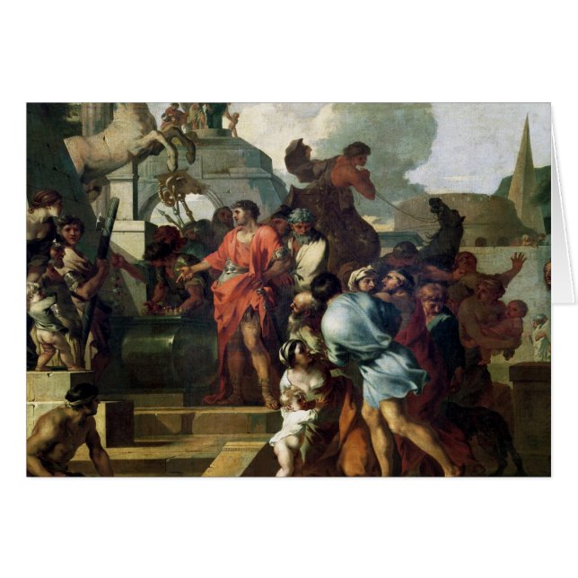 Augustus antes de la tumba de Alejandro III (Anverso (Horizontal))