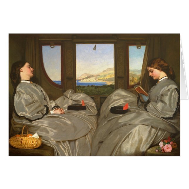 Augustus Egg La Tarjeta CC0457 De Los Compañeros V (Anverso (Horizontal))