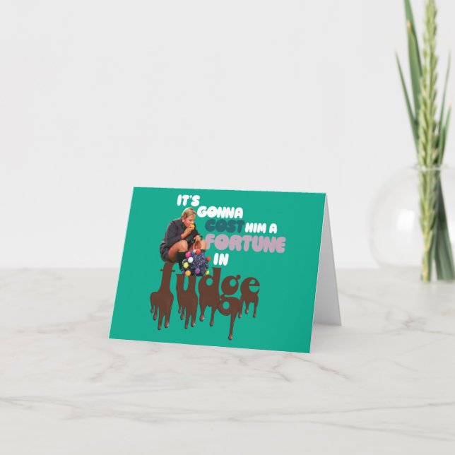 Augustus Gloop - Una fortuna en el Fudge (Anverso)