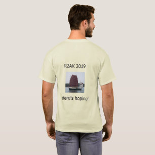 Auklet del equipo - frente y camiseta trasera