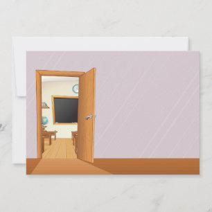 Aula A Través De Invitaciones A Puertas Abiertas