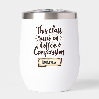 Aula editable con el nombre del profesor