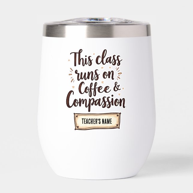 Aula editable con el nombre del profesor (Frente)