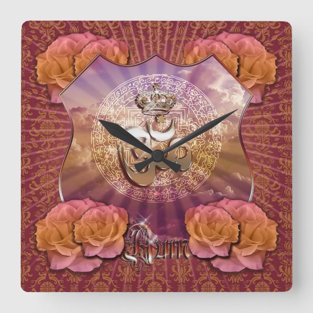 AUM - reloj de pared (Anverso)