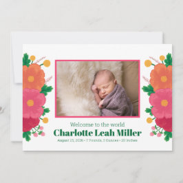 Aumentan los audaces anuncios de nacimiento