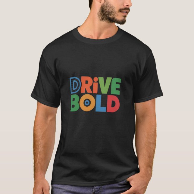 Aumentar el audaz estilo potente de camiseta para  (Anverso)