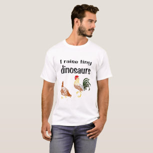 Aumento la camiseta minúscula de los dinosaurios
