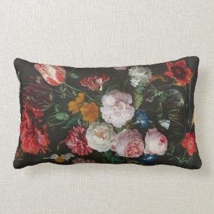 Aún almohada floral de la vida