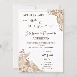 Aún hacemos invitaciones de aniversario a Bodas de