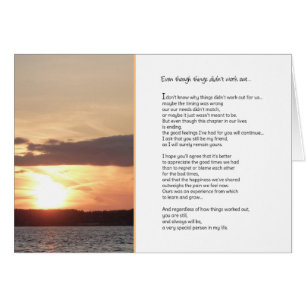 Aunque las cosas no funcionaron... Relaciones