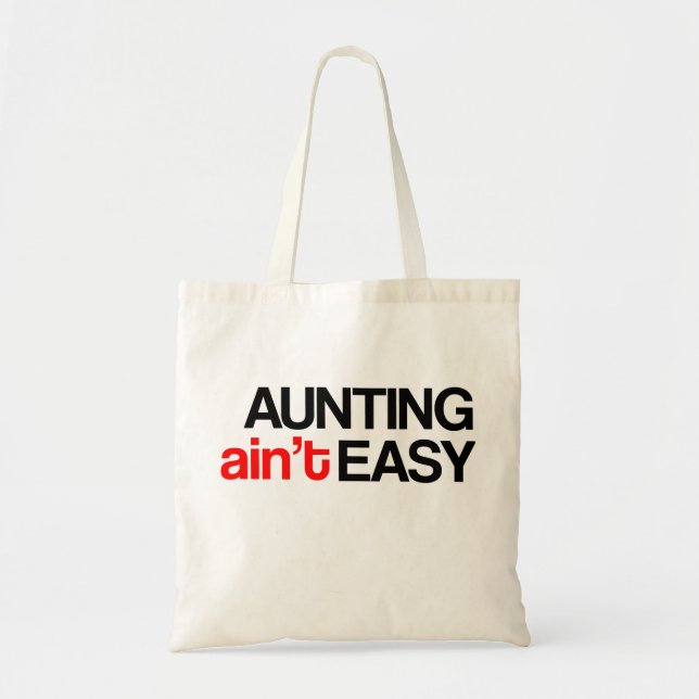Aunting no es la bolsa de asas fácil (Frente)