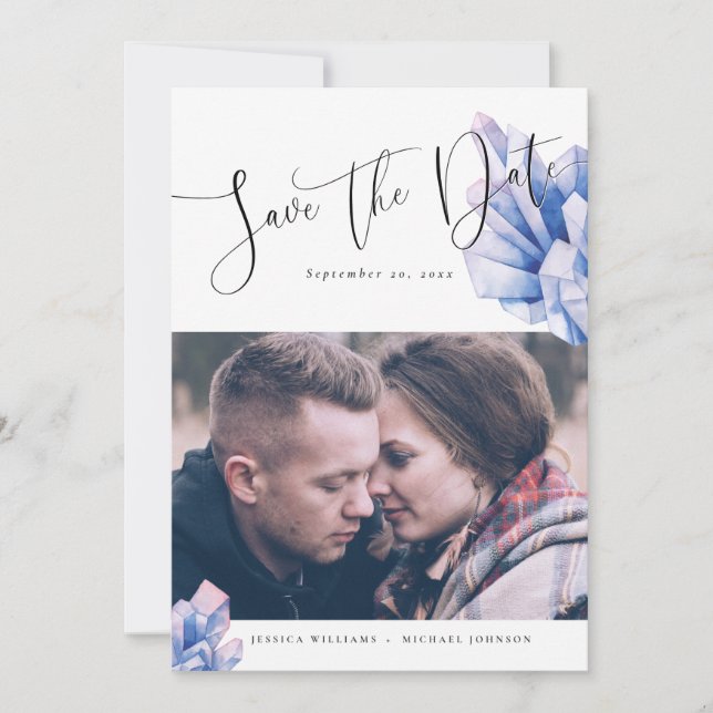 Aura Crystal salva los anuncios de fechas (Anverso)