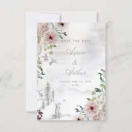 Aura De La Naturaleza Boda Guardar La Tarjeta De F