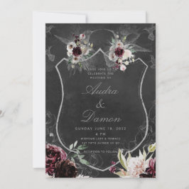 Aura De La Suite Invitación De Boda Nocturna