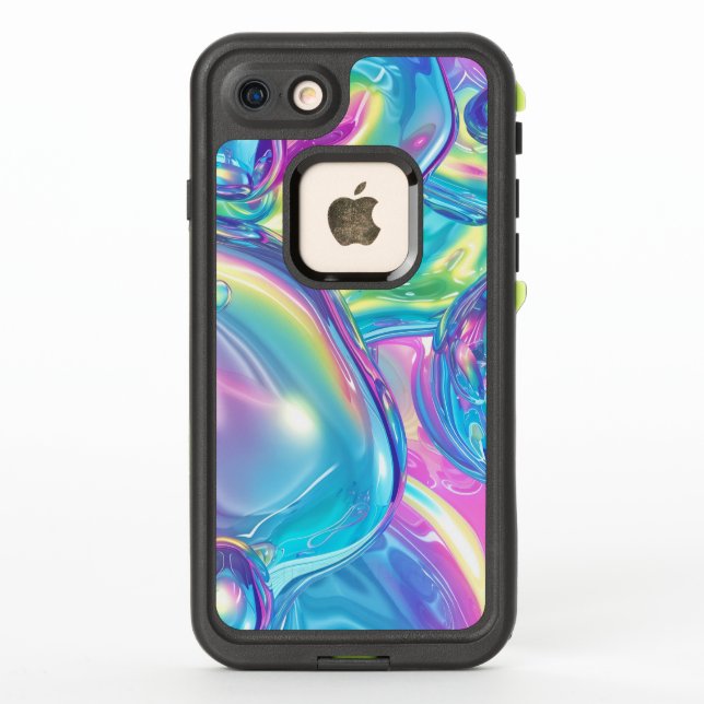Aura Estética Gradiente de Metal Líquido Holográfi (Reverso)