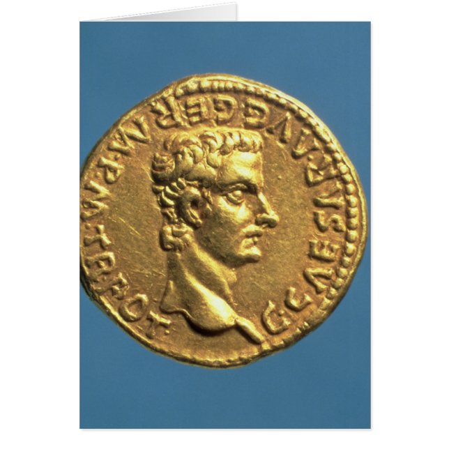 Aureo de Caligula descabellado (Frente)