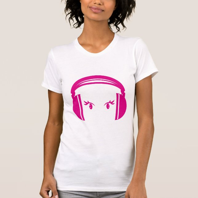 Auricular y camiseta de los ojos (Anverso)