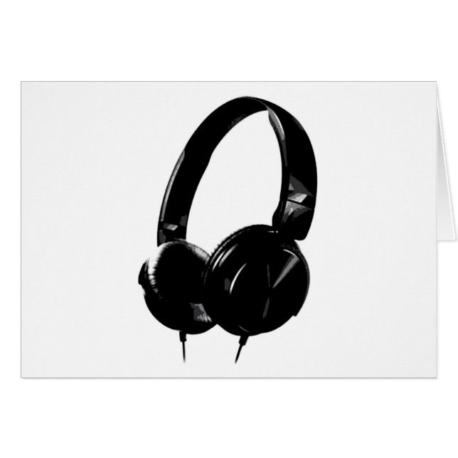 Auriculares de Pop Art (Anverso (Horizontal))