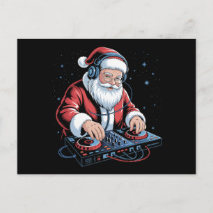 Auriculares DJ Santa Navidad Tornamesa Xmas
