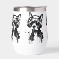 Auriculares Guay Dog Mascotas cortos Tinta blanca 