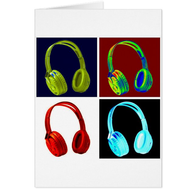 Auriculares Pop Art (Frente)