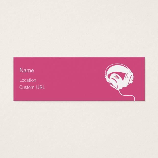 Auriculares - Rosa (Frente)