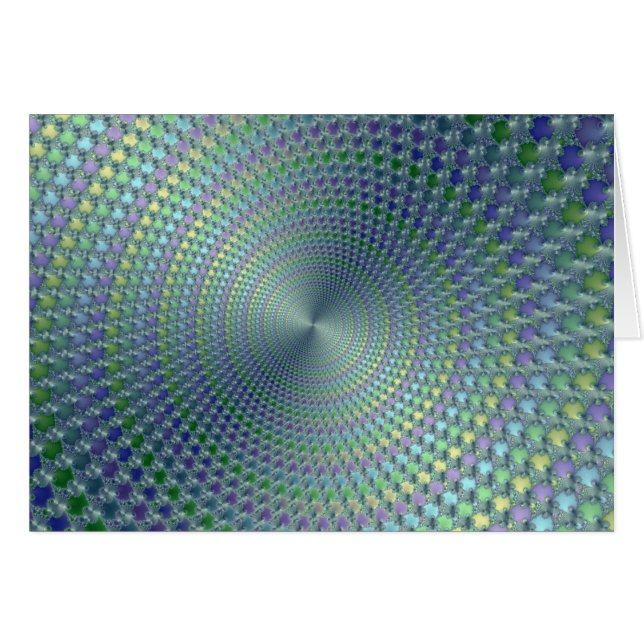 Auriculares - Tarjeta fractal (Anverso (Horizontal))