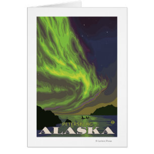 Aurora boreal y orcas - Petersburgo, Alaska