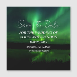 Aurora Borealis Boda Magnet
