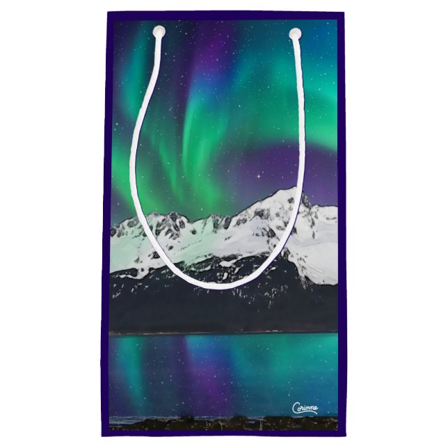 Aurora Borealis - Bolsa de regalo pequeña (Anverso)